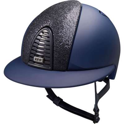 KEP Reithelm Cromo 2.0 Matt Inserto Glitter mit Polo-Schirm