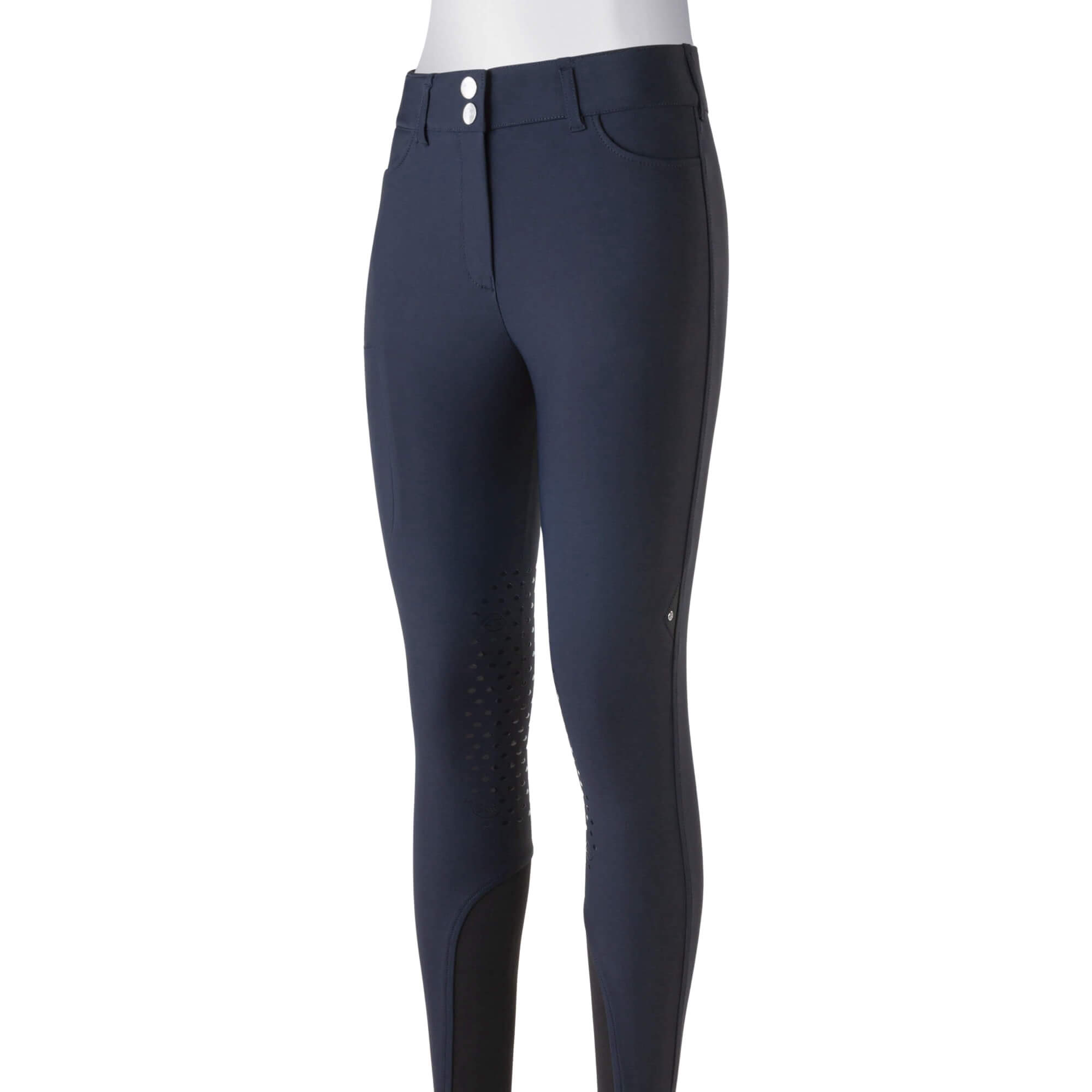 Equiline Reithose Damen Eqcusmakh FS26, Kniebesatz, Knee-Grip, High Waist