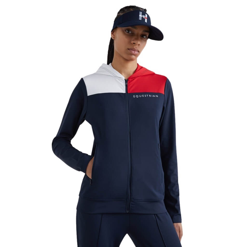 sweat color block tommy hilfiger