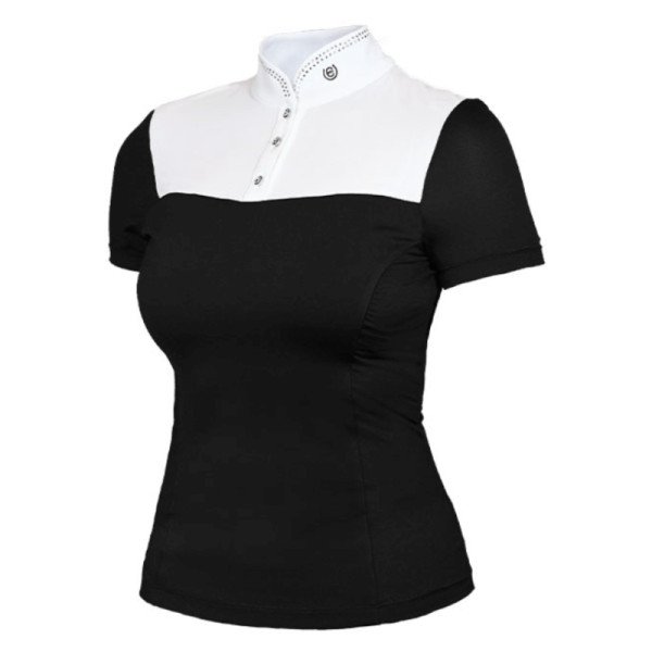 Equestrian Stockholm Women's Shirt Black Edition, short-sleeved