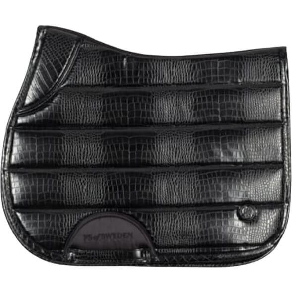 PS of Sweden Saddle Pad Croco PU FW24, Jumping Saddle Pad