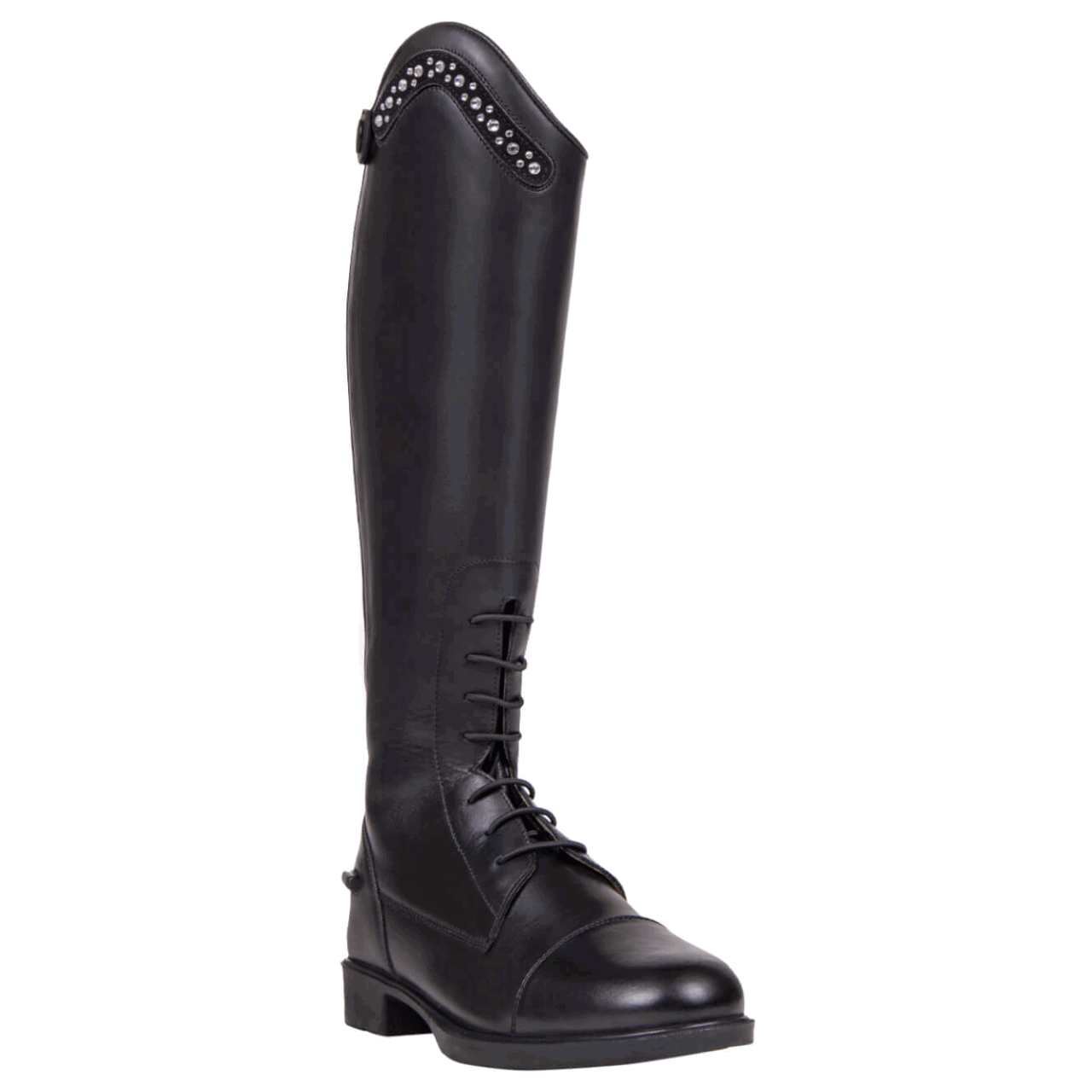 Patent leather horse newest riding boots kids size 2.5 black