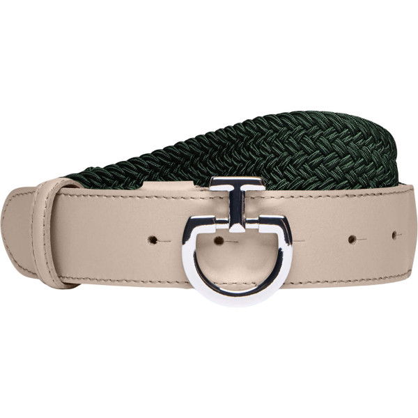 Cavalleria Toscana Women's Belt CT Clasp HW24, Riding Belt