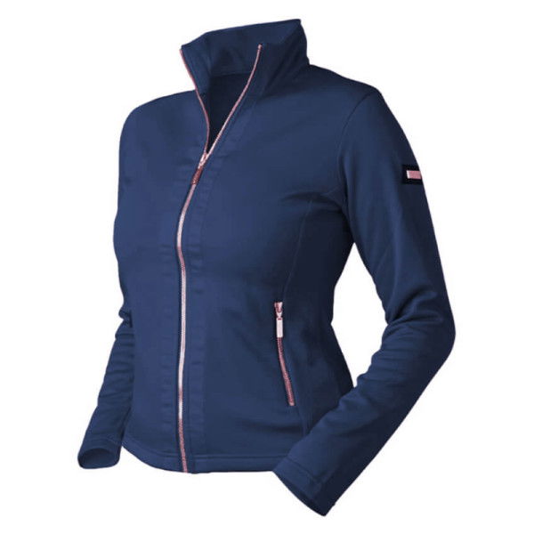 Equestrian Stockholm Women's Jacket Lagoon Blush, Fleece Jacket