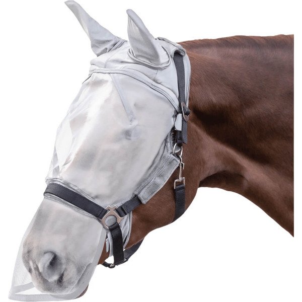 Waldhausen Premium Fly Mask for halter, with Ear and Nose Protection