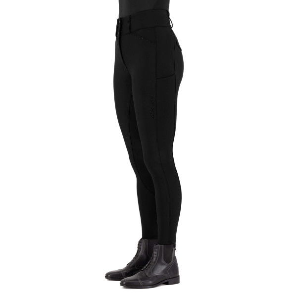 Euro Star Reithose Damen ESAurelia Therma GC HW24, Vollbesatz, High Waist, Winterreithose