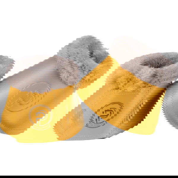 Eskadron Bell Boots Softslate Faux Fur Platinum FW25, Jumping Bell Boots