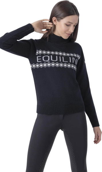 Equiline Women's Sweater Rudy Gift Collection 24, Knit Sweater