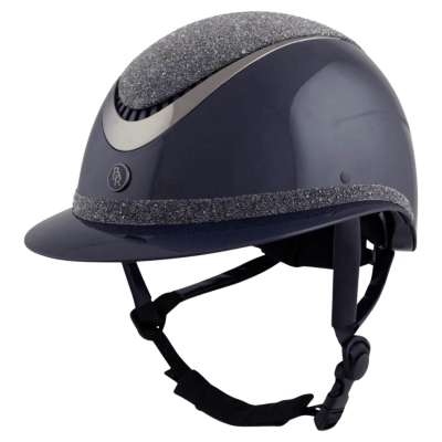 BR Riding Helmet Theta Plus Dazzling Glamourous Glossy VG1, Wide Visor