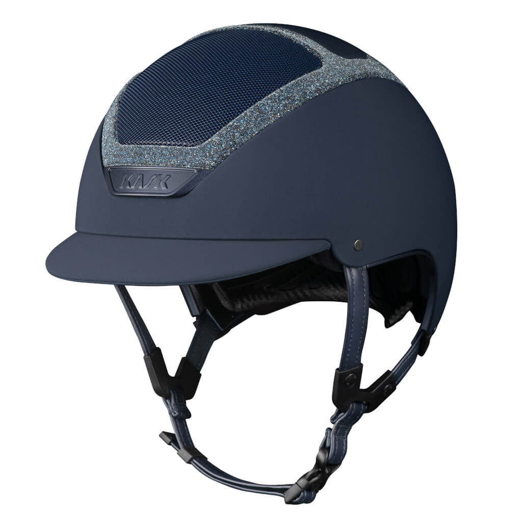 Kask Reithelm Dogma Chrome Swarovski Frame