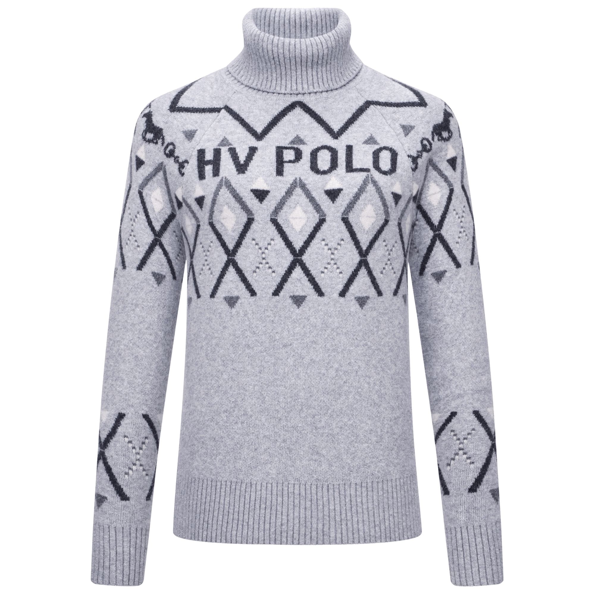 HV Polo Pullover Damen HVPDorian HW25, Rollkragenpullover, Strickpullover