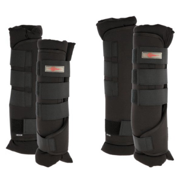 Covalliero Transport Tendon Boots, Stable Tendon Boots, Set of 4