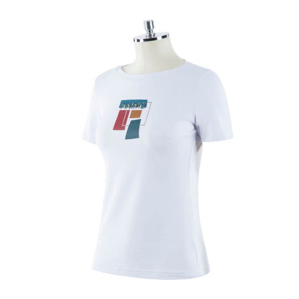 Animo Women's T-Shirt Fondrian FW22, Short-Sleeved