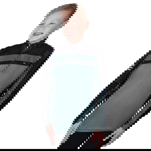 QHP Shirt Jungen Xavy Junior, Trainingsshirt, langarm