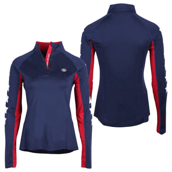 QHP Sportshirt Damen Vegas, langarm