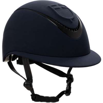 Equestro Reithelm Embossed Logo, Wide Visor