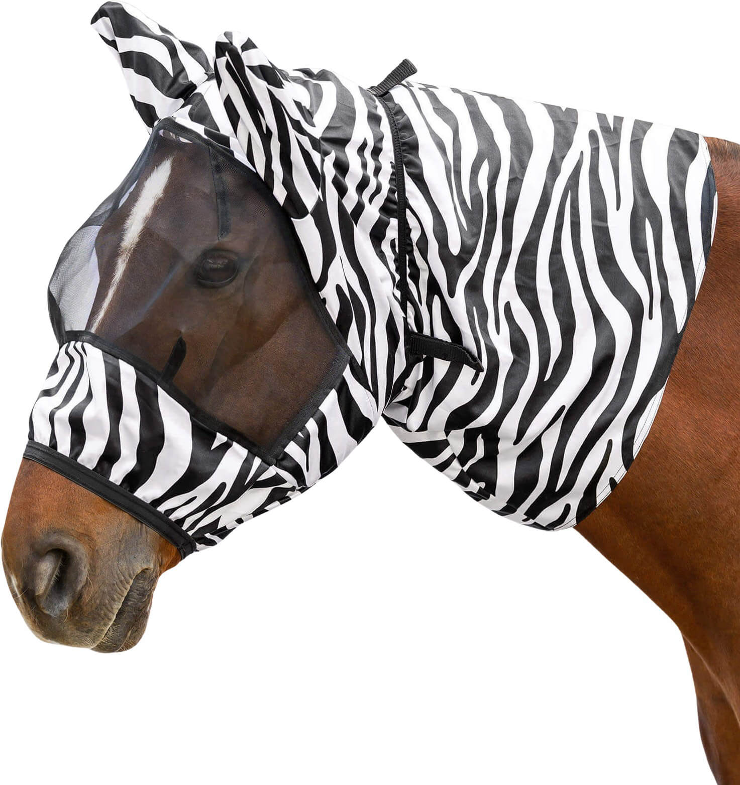 Waldhausen Ekzemer Fliegenmaske Zebra