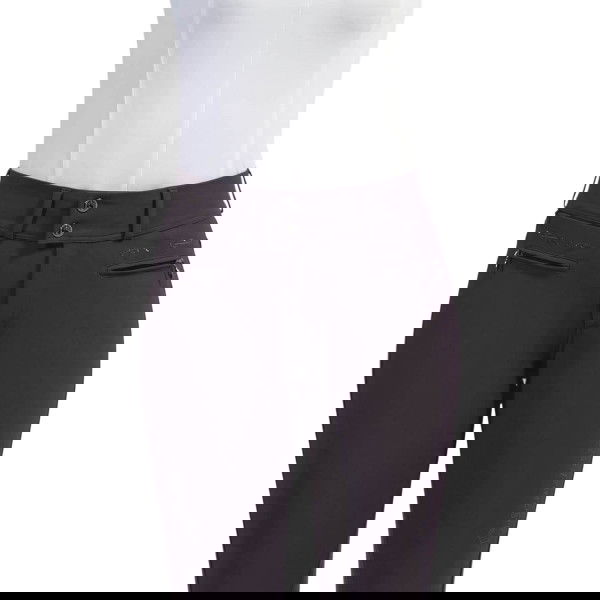 Samshield Women's Riding Breeches Clara Holo Crystal Leaf, Full Seat, Full-Grip