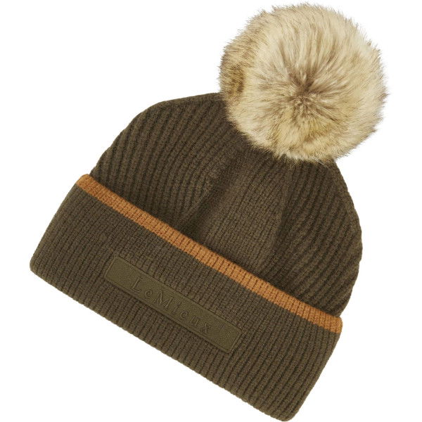 LeMieux Beanie Clara Cable FW24, Knittet Hat, with Pompom