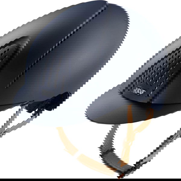 KEP Riding Helmet Smart NOVA Matt with Beige Chinstrap