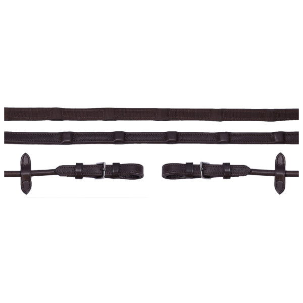 Schockemöhle Sports Reins Durasoft Rolled Grip, 16 mm