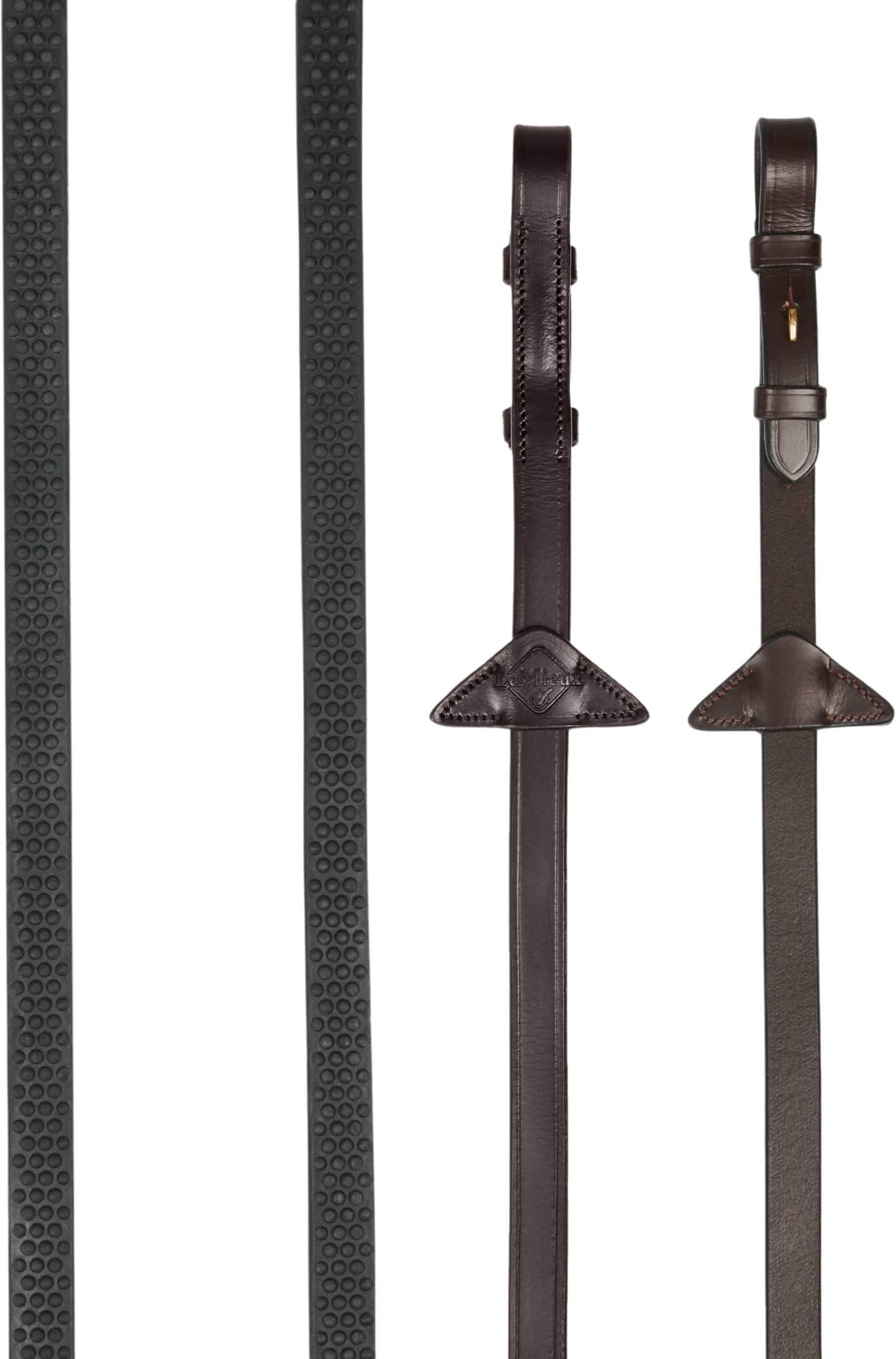 LeMieux Zügel Soft Rubber, Gummizügel, ohne Lederstege