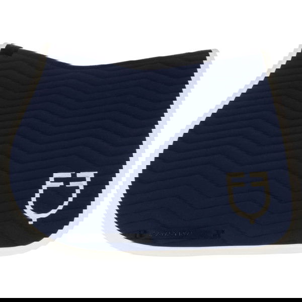 Equestro Saddle Pad Wave Quilting, Jumping Saddle Pad