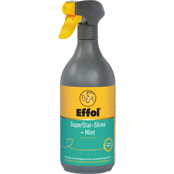 Effol Glanzspray SuperStar-Shine Mint, Fell-, Mähnen- und Schweifspray