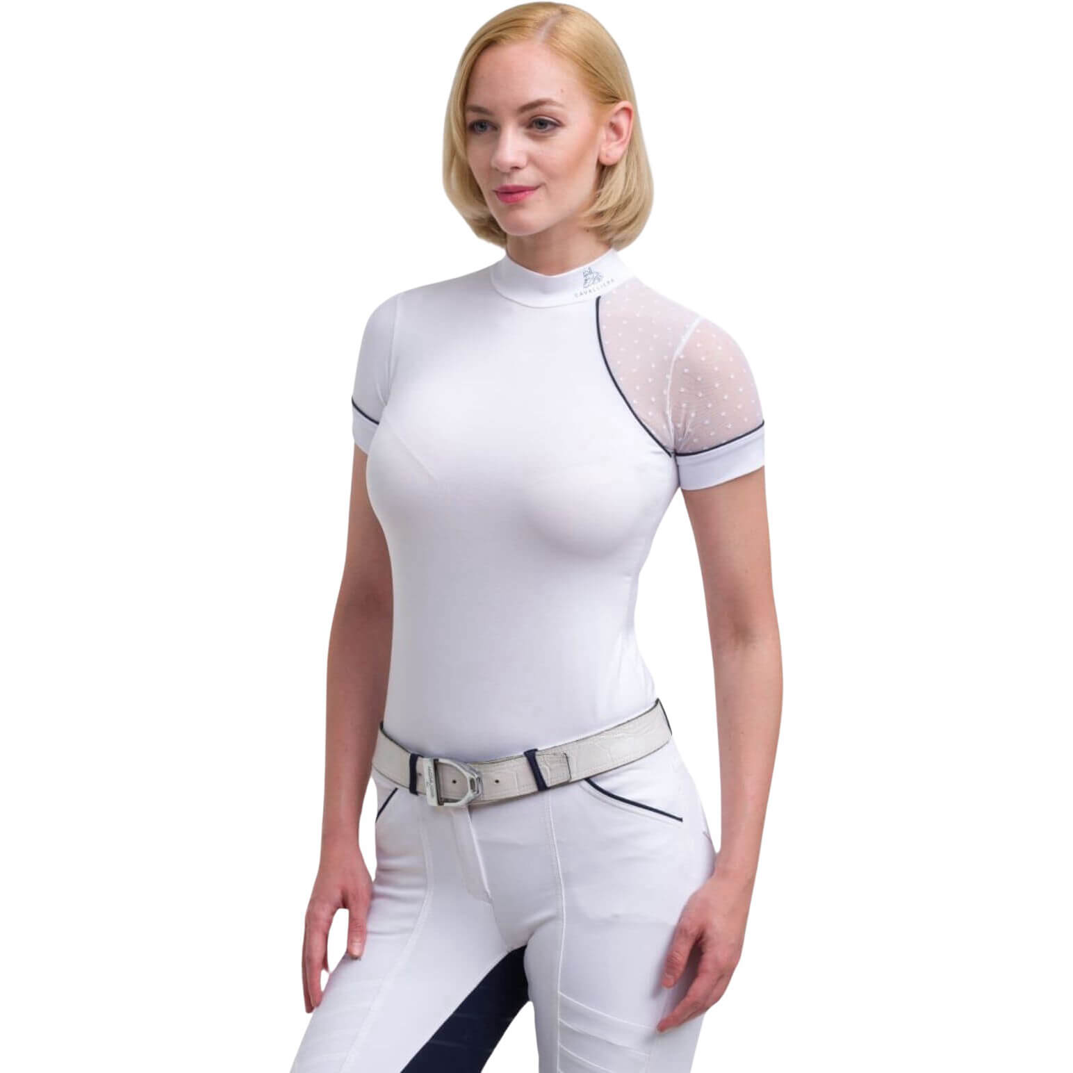 Cavalliera Turniershirt Damen Modern Dame, kurzarm