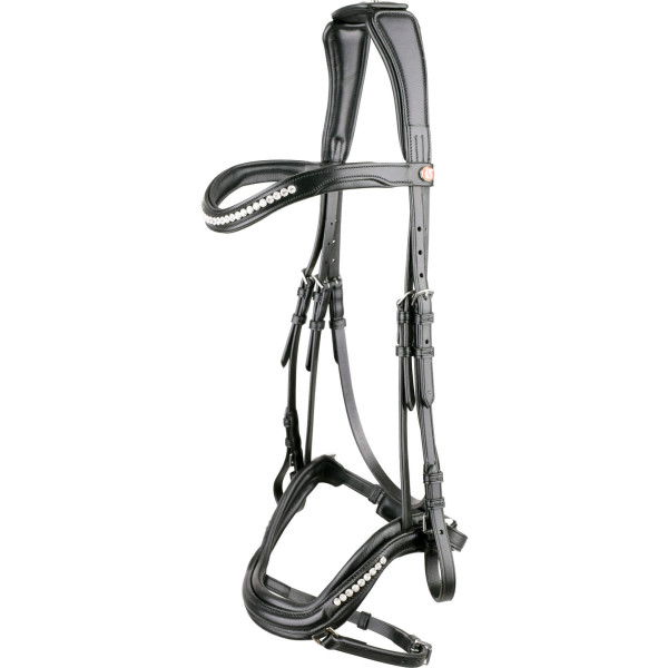 Kieffer Bridle Ultrasoft Luna, Swedish Combined, with Reins