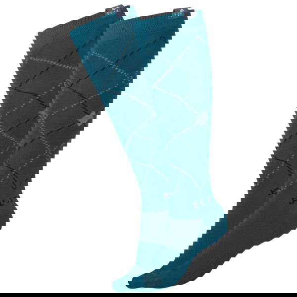 ELT Riding Socks Argyle FW25, Knee Socks
