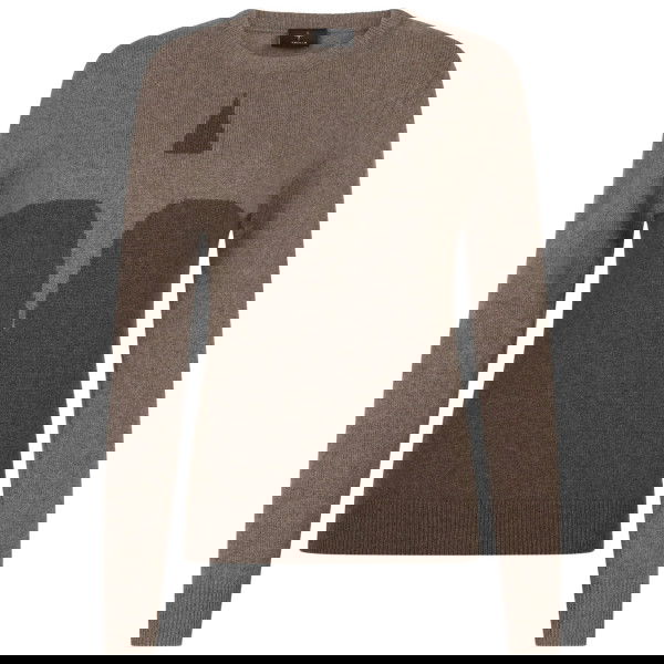 Trolle Women's Pullover Cashmere & Wool Star Logo Crew Neck Sweater FW25