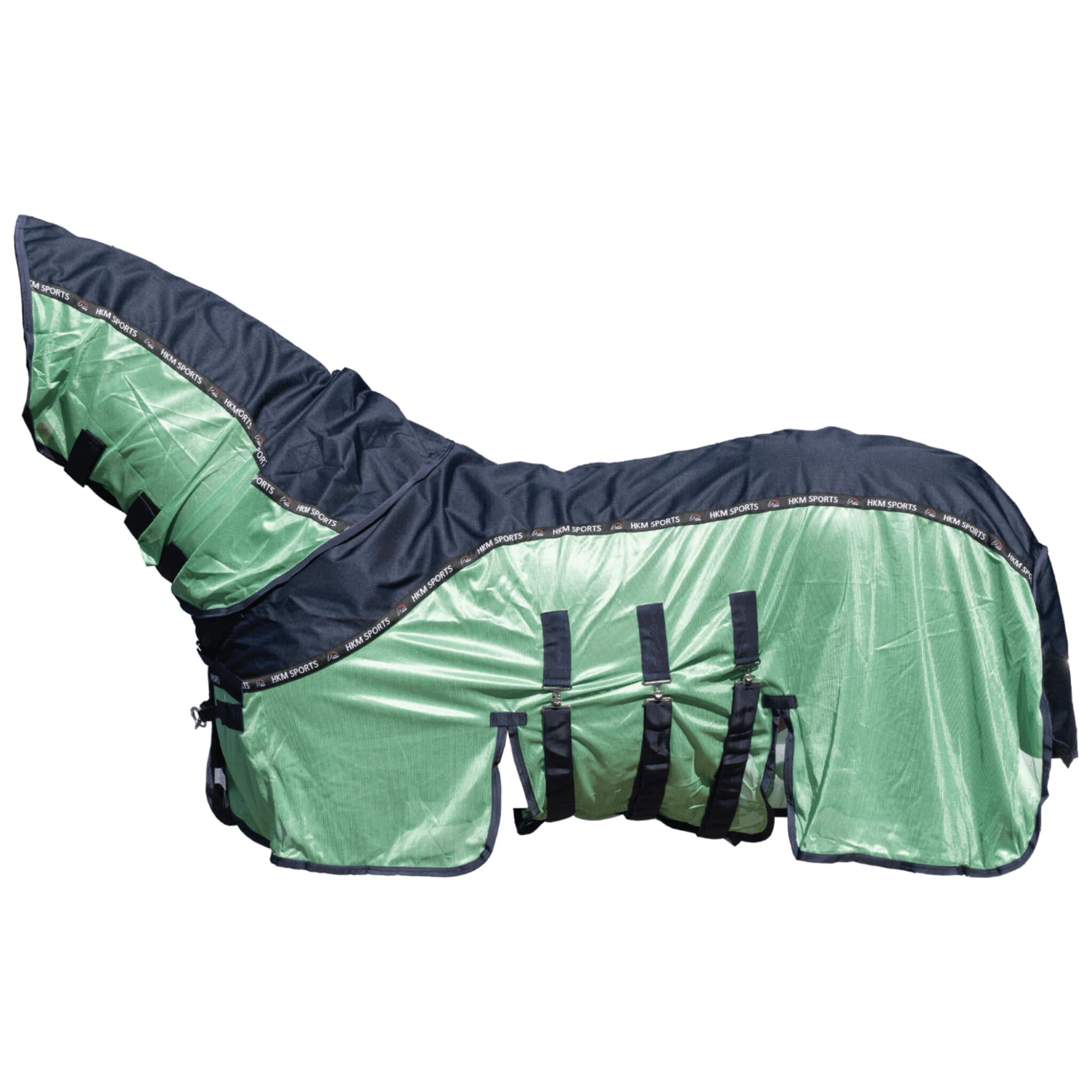 HKM Fliegendecke Comfort Rain, Regendecke, mit abnehmbarem Halsteil