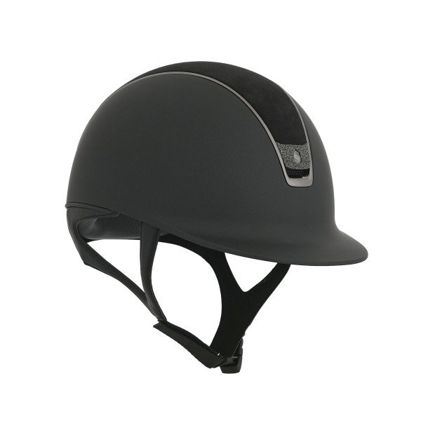 Samshield Reithelm Classic 2.0 SM, Top Alct, Trim Black Chrome, Blason Crystal Fabric Metal Eclipse
