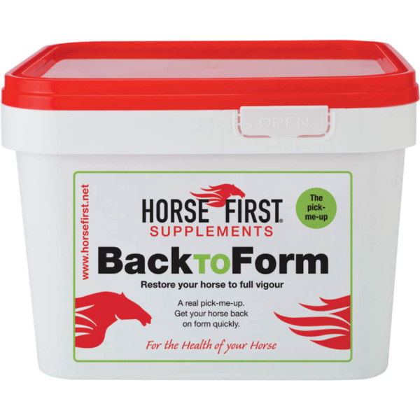 Horse First Back to Form, Supplementary Feed, for Energy and Performance, Powder