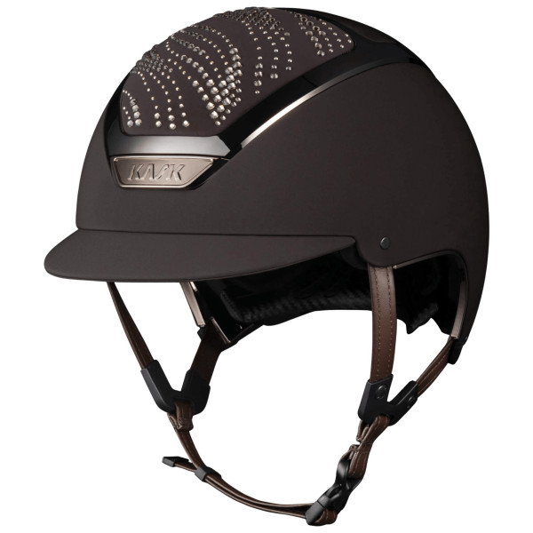 Kask Reithelm Dogma Chrome Swarovski Flow
