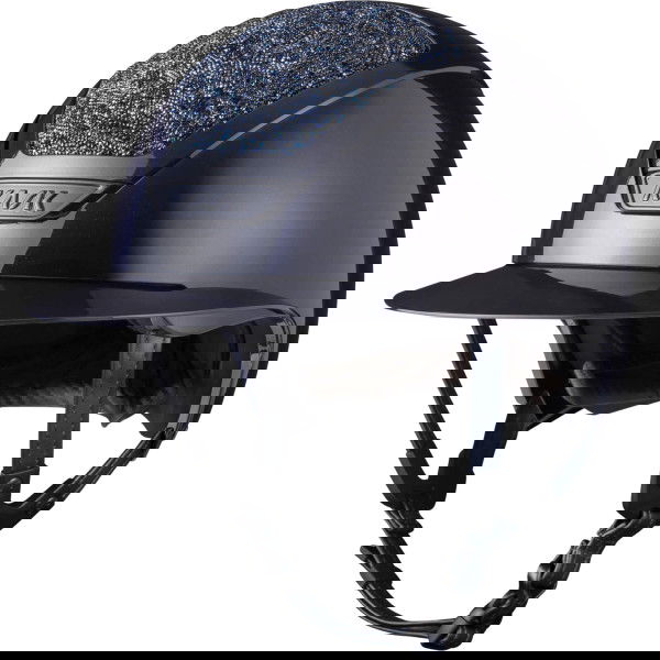 Kask Reithelm Star Lady Pure Shine Crystals Midnight Abisso