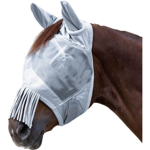 Waldhausen Premium Fly Mask with Ear Protection and Nose Fringes