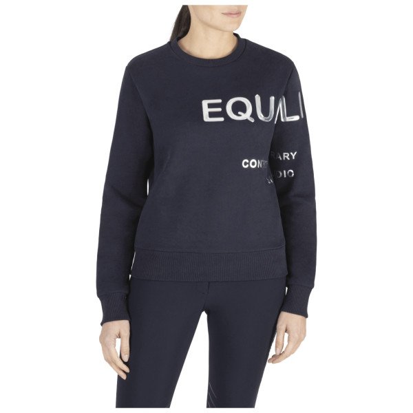 Equiline Women's Sweatshirt Cenor FW23, long-sleeved