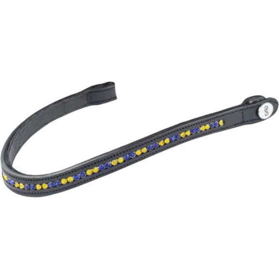 PS of Sweden Browband National Team Blue Yellow, curved