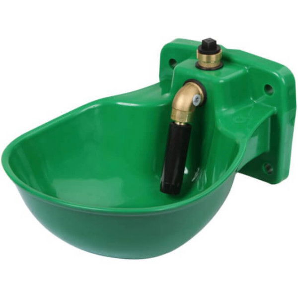 Kerbl Drinking Bowl K75, with pipe valve