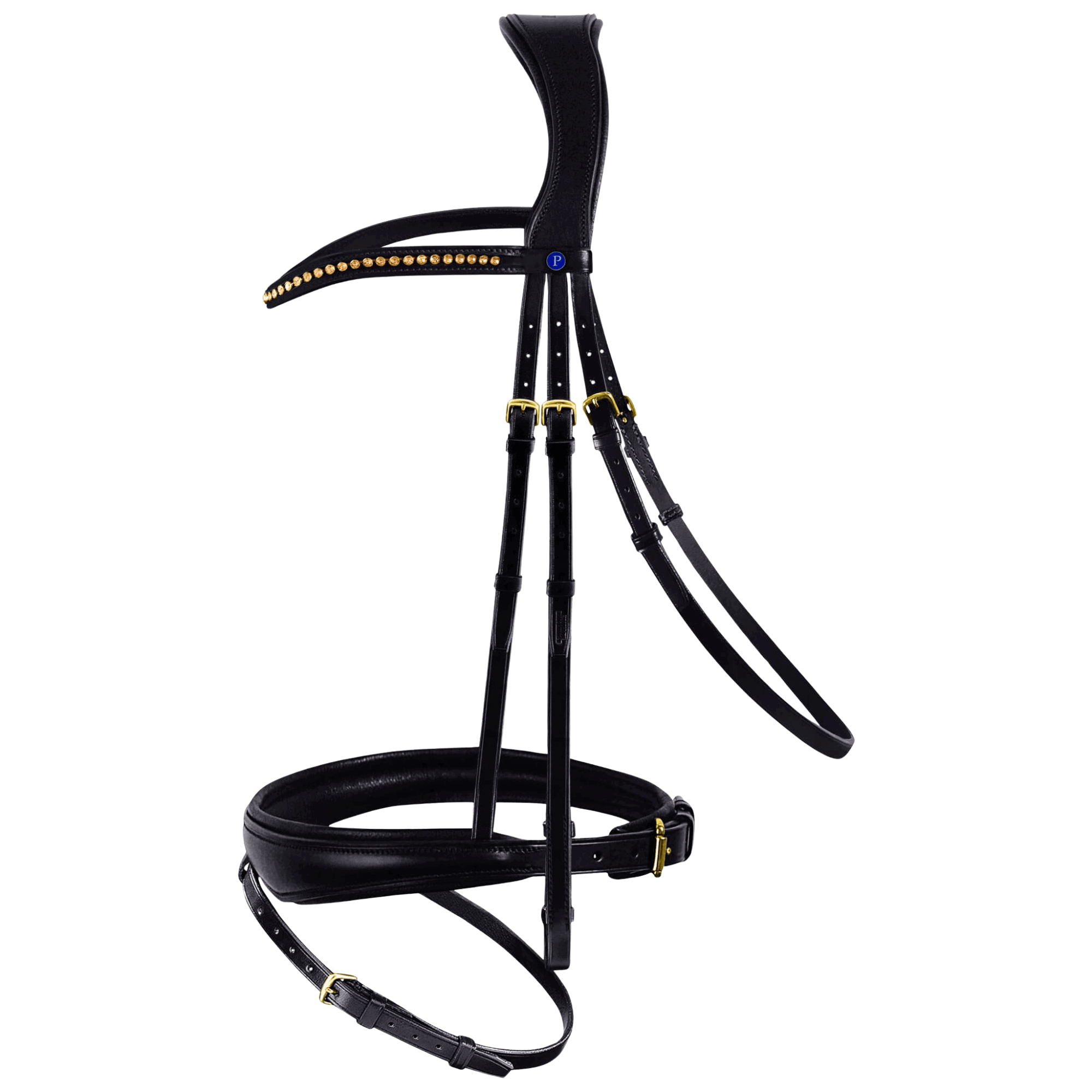 Passier Trense Passierblu Spirit, englisch kombiniert, anatomisch, ohne Zügel