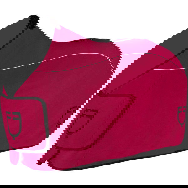 Equestro Abschwitzdecke Flap Front Closure, Fleecedecke