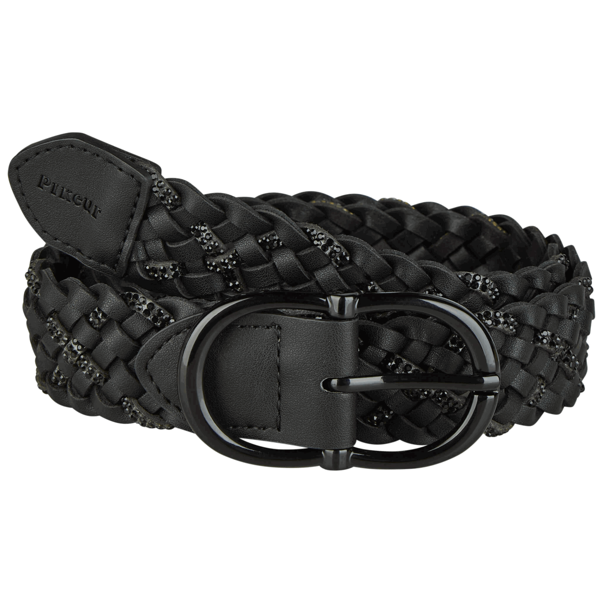 Pikeur Gürtel Braided FS26, Flechtgürtel, Glitzergürtel