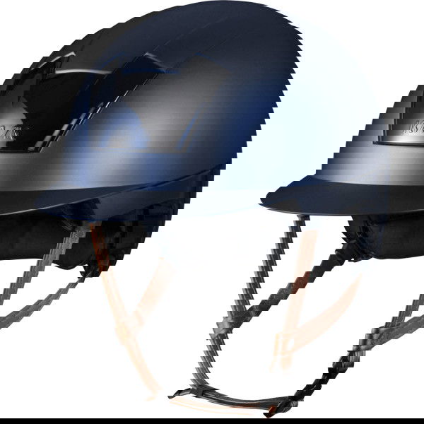 Kask Riding Helmet Kooki Matt Chinstrap Leather Light Brown