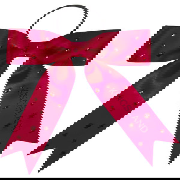 Kingsland Warnschleife HW25, Rote Schleife, mit Swarovski