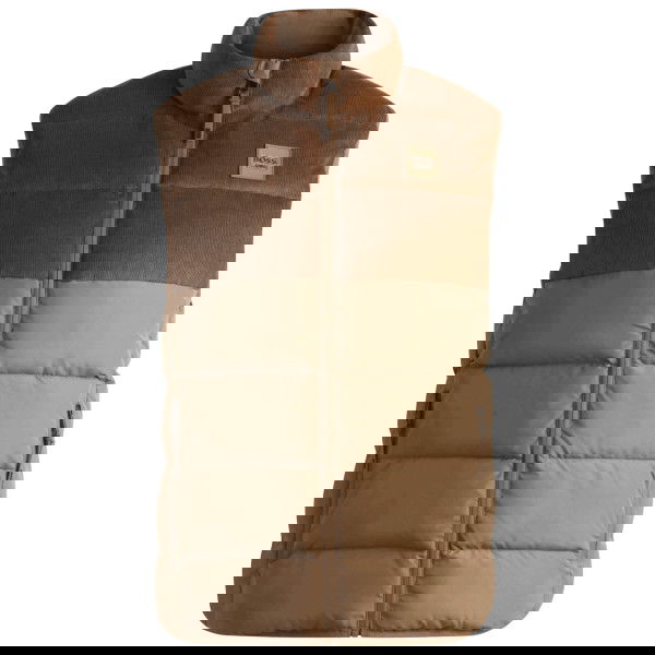 BOSS Equestrian Men's Corduroy Vest Arthur FW25, Corduroy Puffer Vest