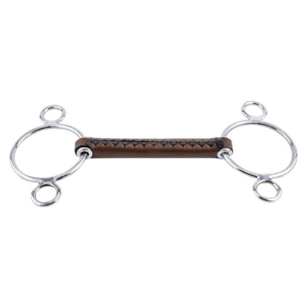 Trust 3-Ring Bit, Leather, Pessoa Bit, Leather Bit, Bar Bit