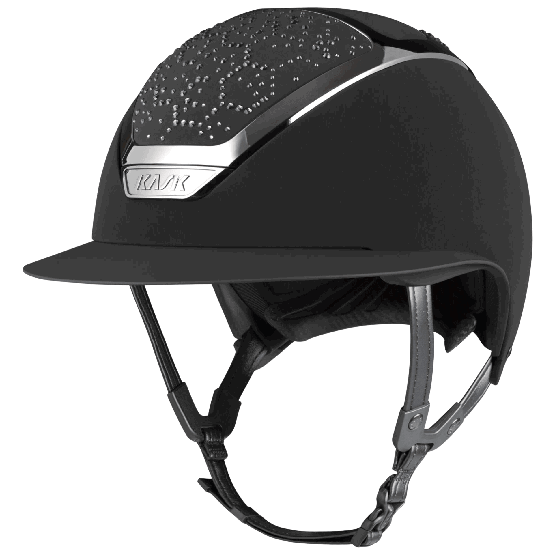 Kask Reithelm Star Lady Chrome Swarovski Vibe