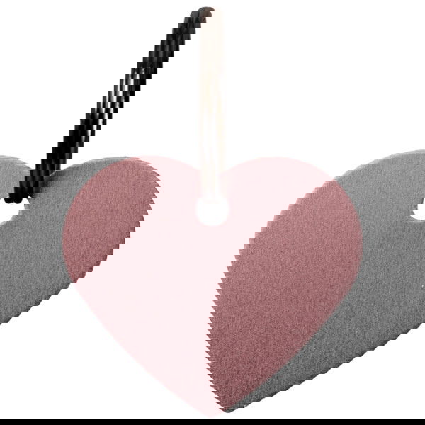 Grooming Deluxe Namensschild Herz, Metall, Anhänger